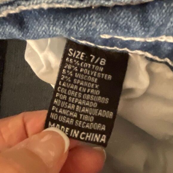 SKY Ladie’s Classic Bling Pockets Bootcut Jeans - Picture 12 of 13